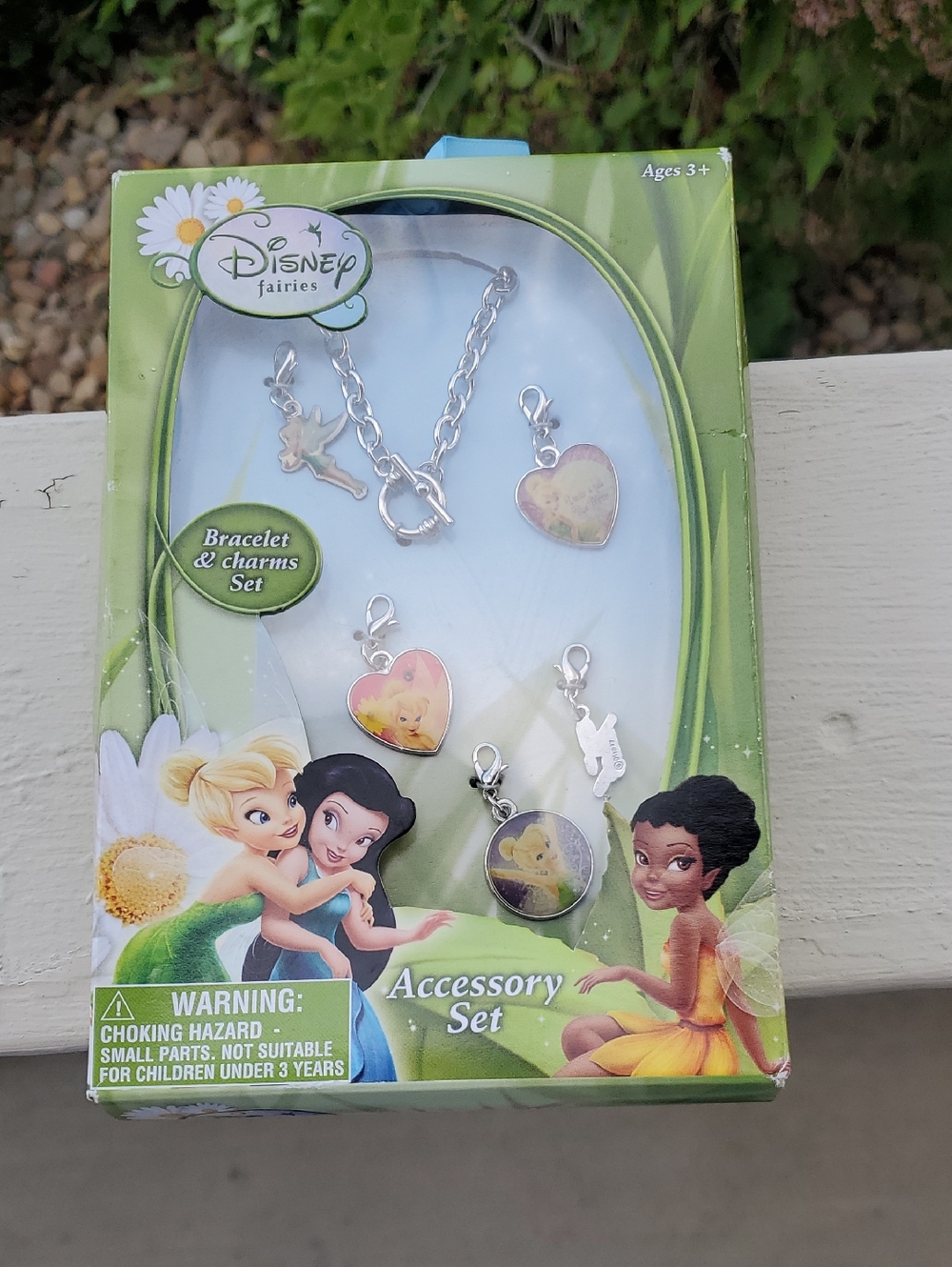 Disney Fairies Tinker Bell Charm Bracelet Set - Green